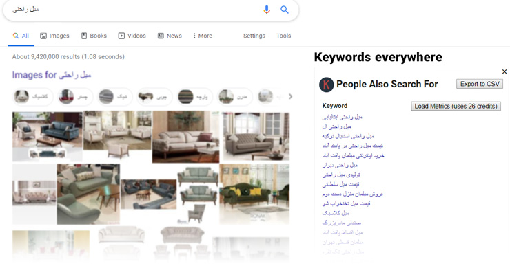 افزونه پیشنهاد کلمات کلیدی